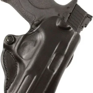 DESANTIS MINI SCABBARD HOLSTER - RH OWB LEATHER SIG P365 BLACK