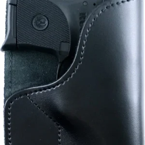 DESANTIS TRICKSTER POCKET HLTR - AMBI LEATHER RUGER LCP 380 BLK