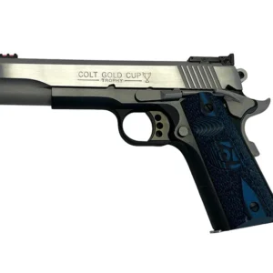 Gold Cup Lite 45 ACP 5" Series 70 Blued Frame SS