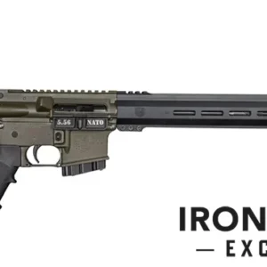 DB15 5.56 16" BLK/ODG CO M-Lok Rail 1-10 RD