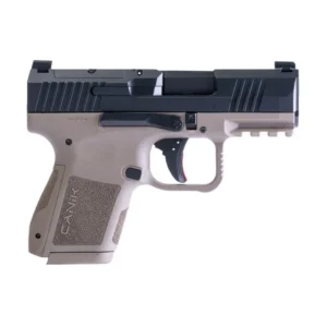 Mete MC9 9mm 3.18" Blk FDE Frame  1 12rd & 1 15