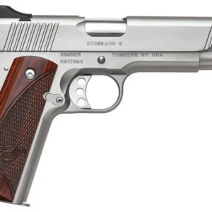 Stainless II .45 ACP 5" SS/Wood 7-rd