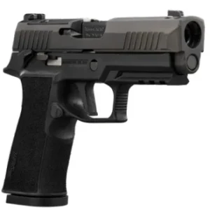 P320 XTEN Carry Comp 10mm 3.8" MS Blk 2/15rd