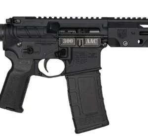 DB15 OBSDN Pstl 300BLK 10" MLOK SBA5 Blk 30rd