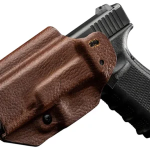 Ambi IWB/OWB Leather Hyb rid, G19/23/44 Brn