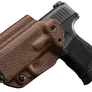 Ambi IWB/OWB Leather Hyb rid, SIG P365 Brn