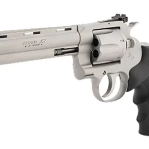 Python 6" 357Mag SS bead blast Hogue grip