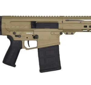 DISSENT Mk3 Pstl 8.6BLK 12.5" Brace Tan 20rd