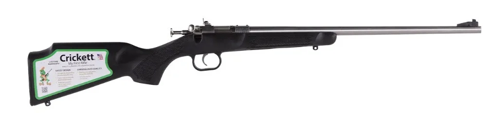 Crickett Gen2 Youth .22 Mag 16" Blk/SS 1rd