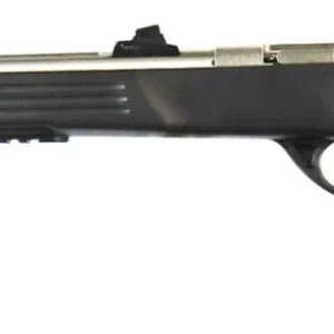 Crickett Adult Pstl 22LR 10.5" TB Blk/SS 1rd