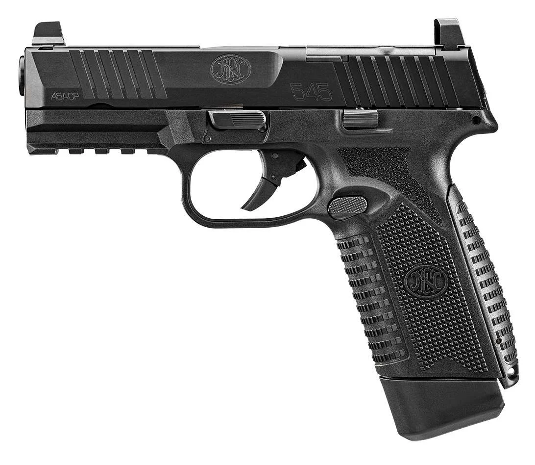 FN 545 MRD 45ACP NMS BLACK 2-15RD MAGS