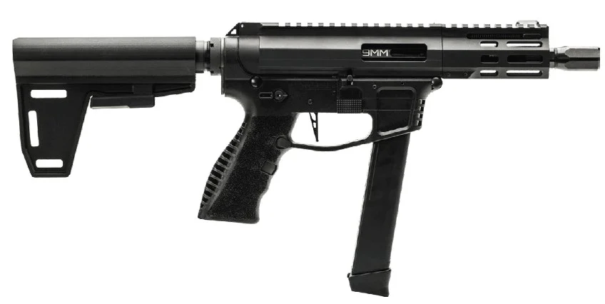 G-Force Jawbone Hybrid 9mm 5" Black 33-rd