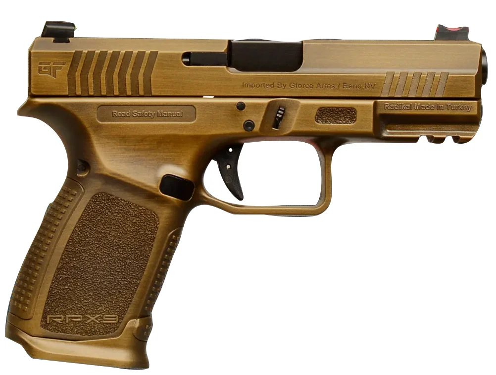 G-Force RPX3C9 9mm 4" Bronze 2/15-rd