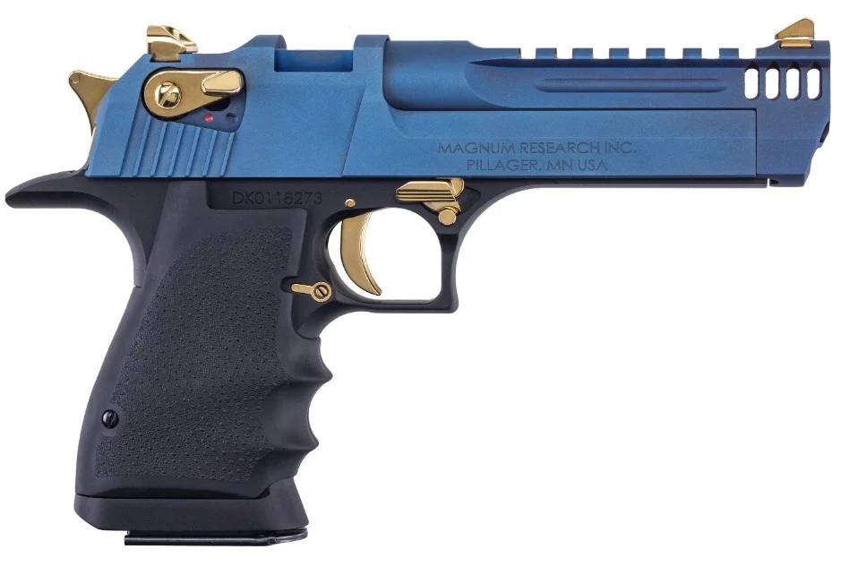 Desert Eagle L5 .50AE 5" Blk/Blue 7-rd *NY
