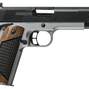 Custom Two-Tone 45ACP 5" OR Blk/SS G10 7-rd
