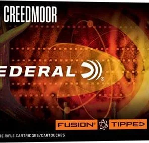 FEDERAL 6.5 CREEDMOOR 140GR FUSION TIPPED 20 RD/BX 10 BX/CS