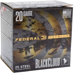 FEDERAL 20GA 3" 1OZ 1400FPS 2 & 4 "ULTRA STEEL" 25 RD/BX 10 BX/CS