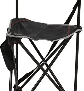 BOG GROUND BLIND TRIPOD CHAIR - BLACK/GREY W/CARRY STRAP