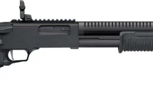 MOSSBERG 590R TACTICAL 12G SHOTGUN 18.5" MOE FOLDING SIGHT, MOE GRIP, 5 POSITION STOCK, 6+1