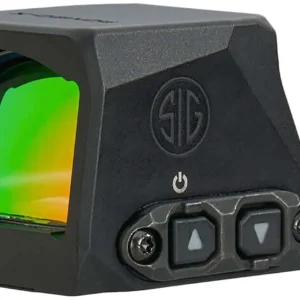 SIG SAUER ROMEO X OPTIC, ENCLOSED, COMPACT FOOTPRINT, CIRCLE DOT, FDE