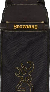 BROWNING BLACK & GOLD CLLCTN - SHELL POUCH W/BOX HOLDER BLACK