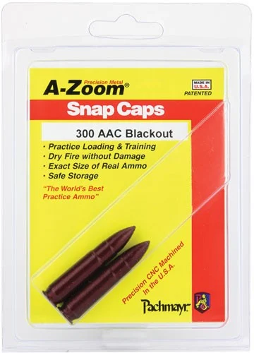A-ZOOM METAL SNAP CAP .300AAC - BLACKOUT 2-PACK - Image 2
