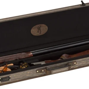 BROWNING LUGGAGE CASE O/U & BT - TO 32" DARK MADERA WOOD GRAIN
