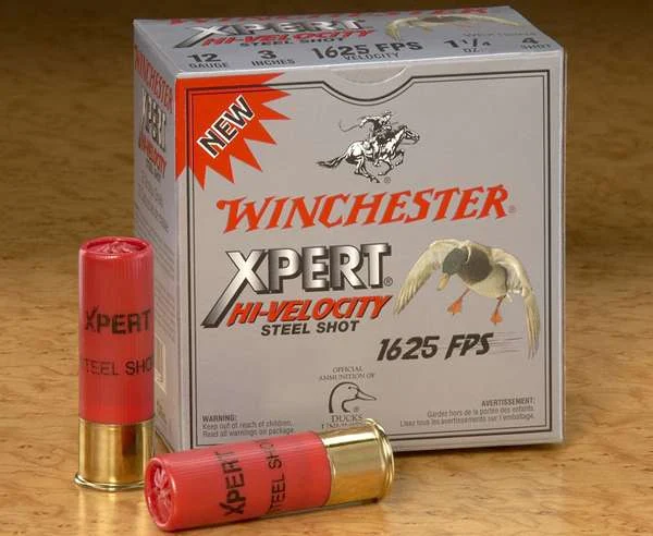 WINCHESTER 12 GA 3" #3 XPERT HV STEEL WTFWL 1-1/16 OZ 25 RD/BX 10 BX/CS