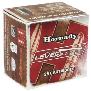 HORNADY LEVERREVOLUTION 357MAG 140GR FTX 20RD BX 200RD CASE