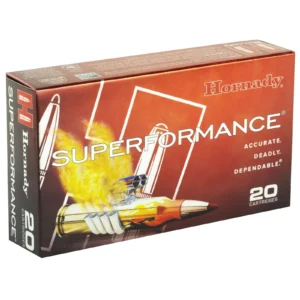 HORNADY SUPERFORMANCE 308WIN 165GR SST 20RD BX 200RD CASE
