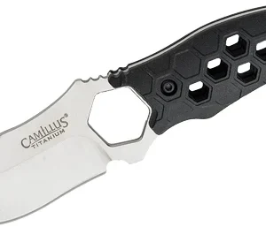 CAMILLUS COMB FIXED BLADE - 3.5" SS BLADE HONEYCOMB BLACK