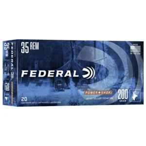 FEDERAL 35 REM 200GR POWER-SHOK SP RN 20 RD/BX 10 BX/CS