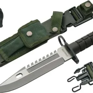 SZCO RITE EDGE 7.75" M-9 - COMMANDO KNIFE W/SHEATH