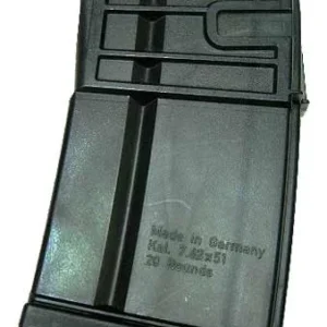 HK MAGAZINE MR762 7.62X51 20RD - TRANSLUCENT SMOKE POLYMER