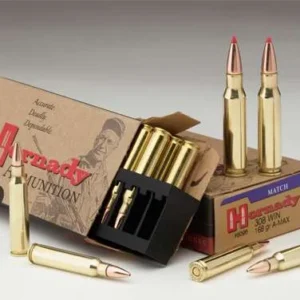 HORNADY CUSTOM MATCH 308 WIN 178GR BTHP 20RD BX 200RD CASE