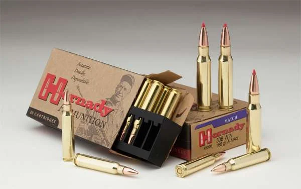 HORNADY CUSTOM MATCH 308 WIN 178GR BTHP 20RD BX 200RD CASE