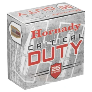 HORNADY CRITICAL DUTY 9MM 135GR FTX 25RD BX 250RD CASE