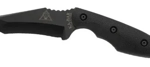 KA-BAR TDI HINDERER HELL FIRE - KNIFE 3.5625" W/SHEATH BLACK