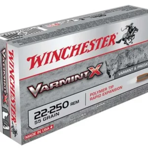 WINCHESTER VARMINT 22-250 55GR PT