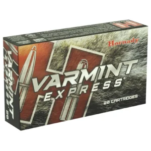 HORNADY VARMINT EXPRESS 22-250REM 50G VMAX 20RD BX 200RD CASE