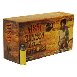 HSM AMMUNITION 38-55 WIN 240GR HL RNFP 20RD BOX 25 BOXES PER CASE