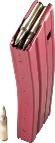 CPD MAGAZINE AR15 5.56X45 30RD - RED FINISH ALUMINUM - Image 2
