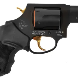 856UL 38Spl 2" Blk FS ULite/Gold Accents