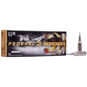 FEDERAL 6.5 PRC 130GR TERMINAL ASCENT 20 RD/BX 10 BX/CS