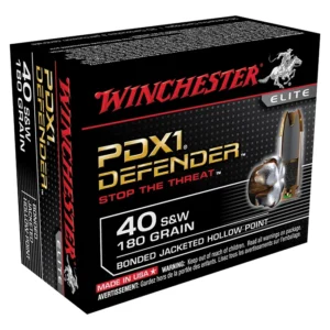 PDX1Def 40 S&W 180gr Bond 20/bx
