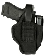 BLACKHAWK AMBIDEXTROUS HOLSTER - W/MAG POUCH #03 LARGE AUTOS