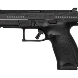 CZ P-10 C OPTICS READY 9MM PISTOL BLACK REVERSE MAG CATCH 2-15RD MAGS