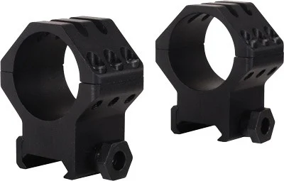 WEAVER RINGS 6-HOLE TACTICAL - 30MM HIGH MATTE .490"