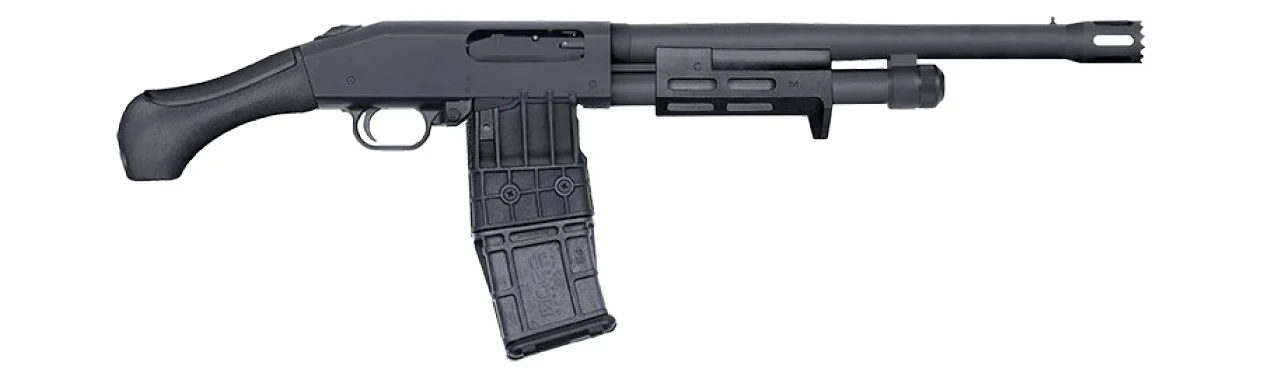 MOSSBERG 590M SHOCKWAVE 12/14 BREACHER