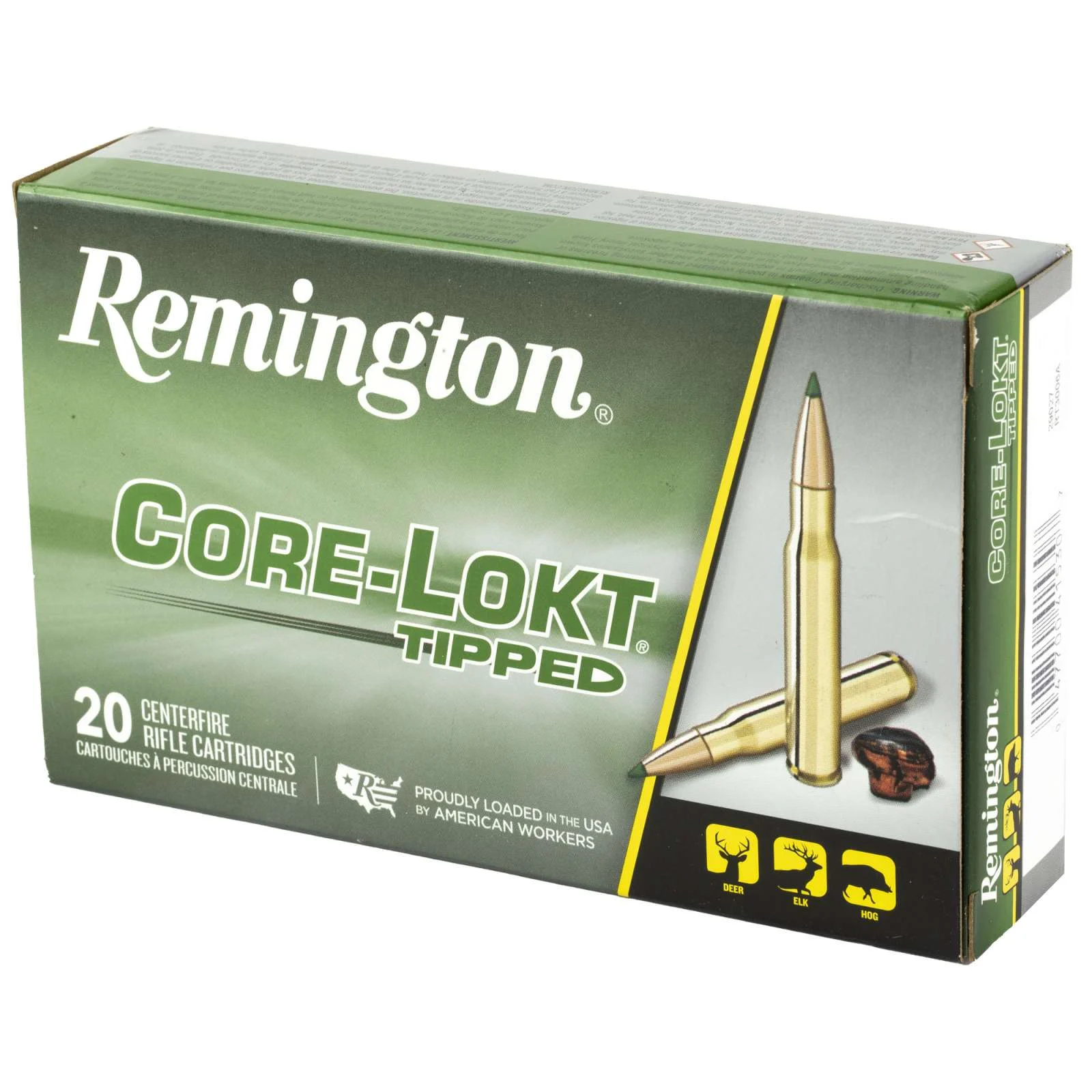 REMINGTON RT3006A 30-06 SPRG 150GR CORE-LOKT TIPPED 20 RD/BX 10 BX/CS - Image 2